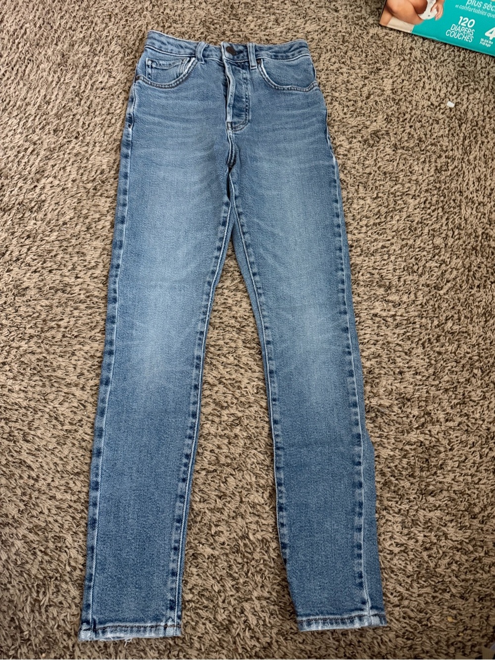 Forever 21 Light Blue Skinny Jeans